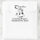 テキーラ:女性の基準を何年も下げる! スクエアシール (バッグ)