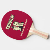 テキーラ：特殊な愚か者 卓球ラケット (横)