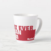 テキ最高のサン・ママ カフェラテマグ (右アングル)