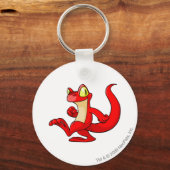 テクオレッド キーホルダー (正面)