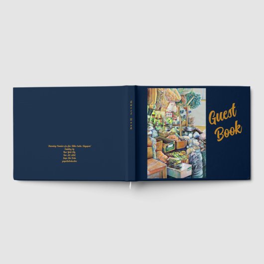 テクカ魅力的センターの素晴らし約束 ゲストブック (全面)