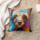 テクケルドッグペットかわいい愛らしい動物コンパニオン クッション (ブランケット)