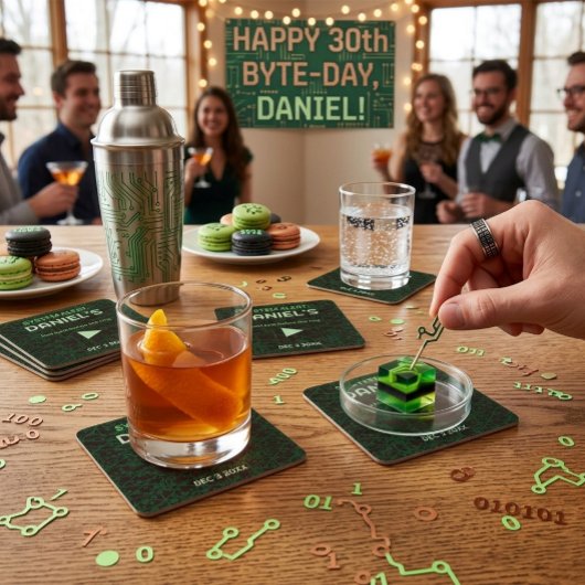 テクコードパーティードリンクコースター スクエアペーパーコースター