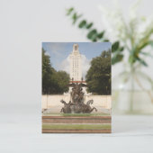 テクサド大学の時計塔。 ポストカード (スタンド正面)