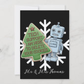 テクサポート、あなたのクッキーを削除しに来たよ 招待状 (正面)