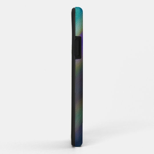 テクスぼやけチャ付き抽象芸術 Case-Mate iPhoneケース (裏面/右)