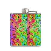 テクスカラフルチャ フラスク (裏面)