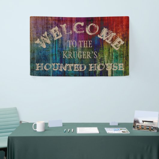 テクスグランジチャのみが汚れ、アイディア 横断幕 (トレードショー)