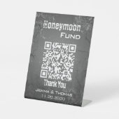 テクスグランジチャ結婚のTabletopペデスタル記号 台座サイン (正面)