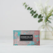 テクスグランジチャ絵を描 名刺 (スタンド正面)