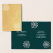 テクスシンプルテッドグリーン結婚ズ 箔カード (ディスプレー)