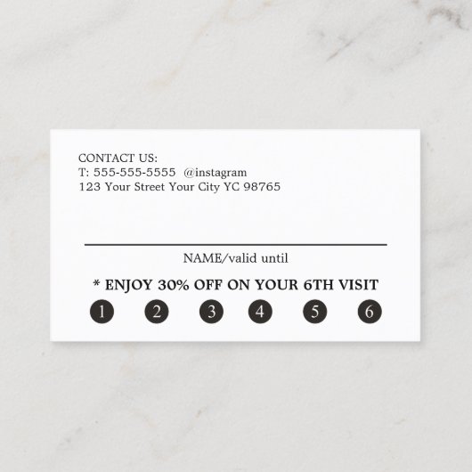 テクスチエレガントュベージュのピンクフェイク金ゴールドはさみはっきりした ロイヤリティカード (裏面)