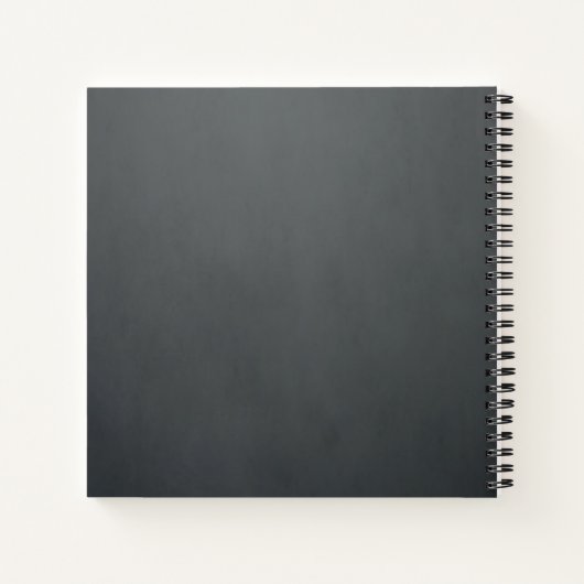 テクスチエレガントーグレー大根フォトレシピブック ノートブック (裏面)