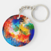 テクスチカラフルャ キーホルダー (裏面)