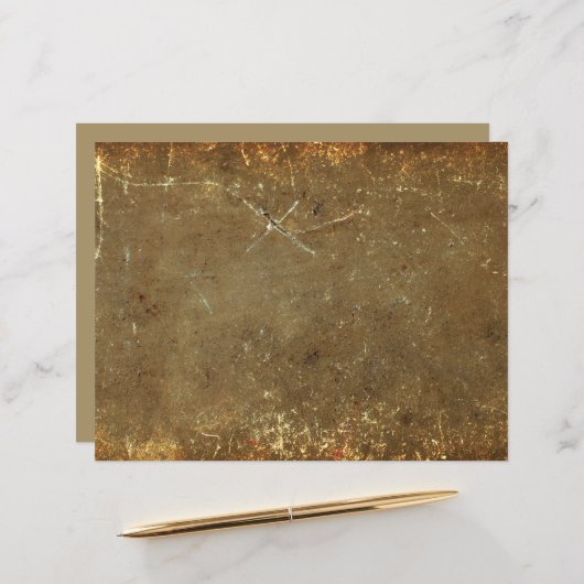 テクスチグランジャ素朴ブラウンベージュ古いヴィンテージ (正面/裏面インサイチュ)