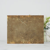 テクスチグランジャ素朴ブラウンベージュ古いヴィンテージ (スタンド正面)