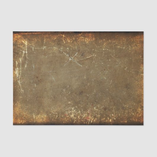 テクスチグランジャ素朴ブラウンベージュ古いヴィンテージ 薄葉紙 (正面)