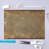 テクスチグランジャ素朴ブラウンベージュ古いヴィンテージ 薄葉紙 (クラフト)