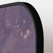 テクスチグランジャ背景プリントグラフィック装飾 ピックルボールラケット (左詳細)