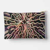 テクスチストライプのャ アクセサリーポーチ (裏面)