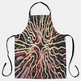 テクスチストライプのャ エプロン