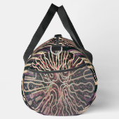 テクスチストライプのャ ダッフルバッグ (右)