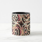 テクスチストライプのャ マグカップ (中央)