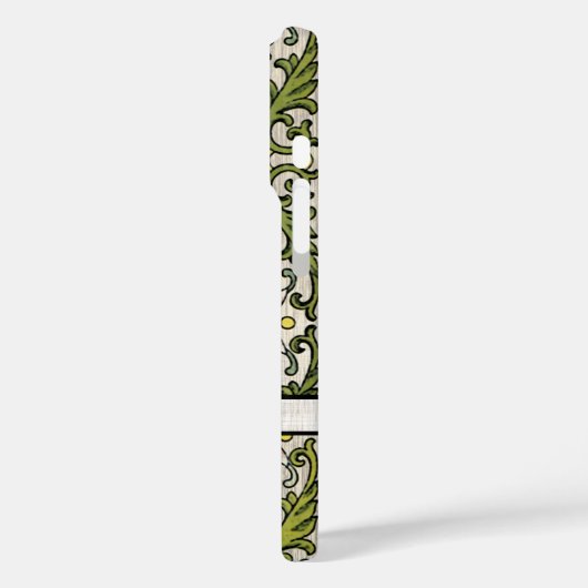 テクスチパーソナライズされたャの背景のマスク Case-Mate iPhoneケース (裏面 / 左)