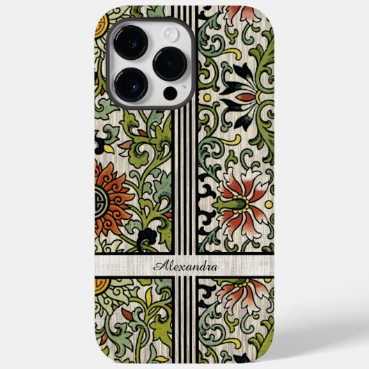 テクスチパーソナライズされたャの背景のマスク Case-Mate iPhoneケース (裏面)