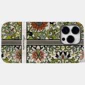 テクスチパーソナライズされたャの背景のマスク Case-Mate iPhoneケース (裏面 (横))