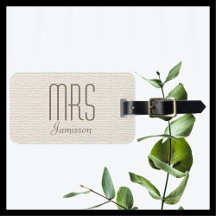 テクスチフェイクュブルラップミセスカスタムラゲッジタグ