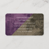 テクスチモダンャの色ブロック 名刺 (裏面)