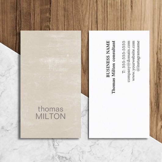 テクスチモダンャエレガントコンサルタント 名刺