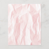 テクスチモダンャエレガントライトピンクのメイクアップアーティスト チラシ (裏面)