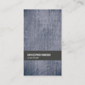 テクスチモダンャクールブルーグレーコンサルタント 名刺 (正面)