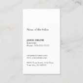 テクスチモダンュエレガントーグレーのシザースヘアスタイリスト 名刺 (正面)