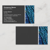 テクスチャのトーン – ビーズ 名刺 (正面/裏面)