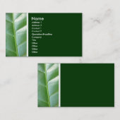 テクスチャのトーン（マルチテントリーフ） カスタマイズ -  名刺 (正面/裏面)