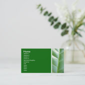 テクスチャのトーン(マータントリーフ) II 名刺 (スタンド正面)