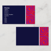 テクスチャのトーン(共振) カスタマイズ - 名刺 (正面/裏面)