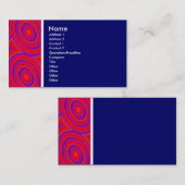 テクスチャのトーン(共振) 名刺 (正面/裏面)