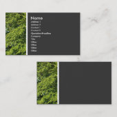 テクスチャのトーン(木II) 名刺 (正面/裏面)