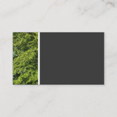 テクスチャのトーン(木II) 名刺 (裏面)