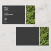 テクスチャのトーン(木II) 名刺 (正面/裏面)