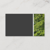 テクスチャのトーン(木II) 名刺 (裏面)