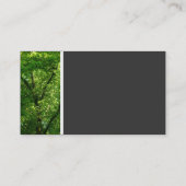 テクスチャのトーン(木III) 名刺 (裏面)