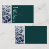 テクスチャのトーン（石けんサッド） カスタマイズ -  名刺 (正面/裏面)