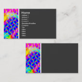 テクスチャのトーン（美しい波） 名刺 (正面/裏面)