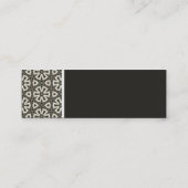 テクスチャのトーン – Terrazzo Pattern - (201F1B) スキニー名刺 (裏面)