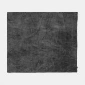 テクスチャのレザーの背景 フリースブランケット (正面(横))